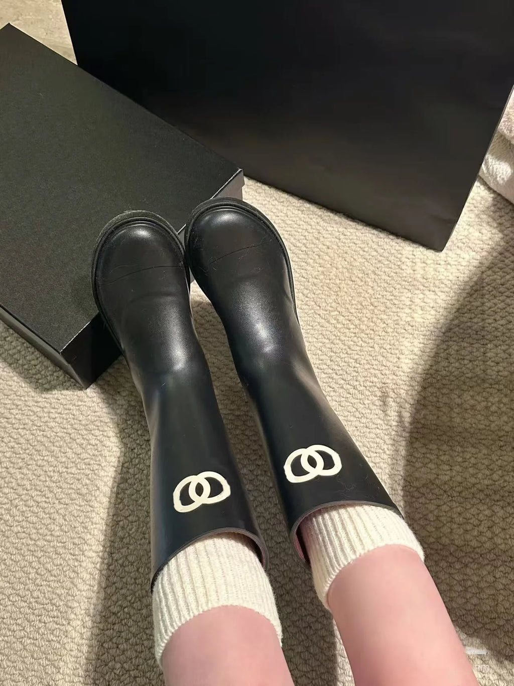 Chanel Bottes de pluie