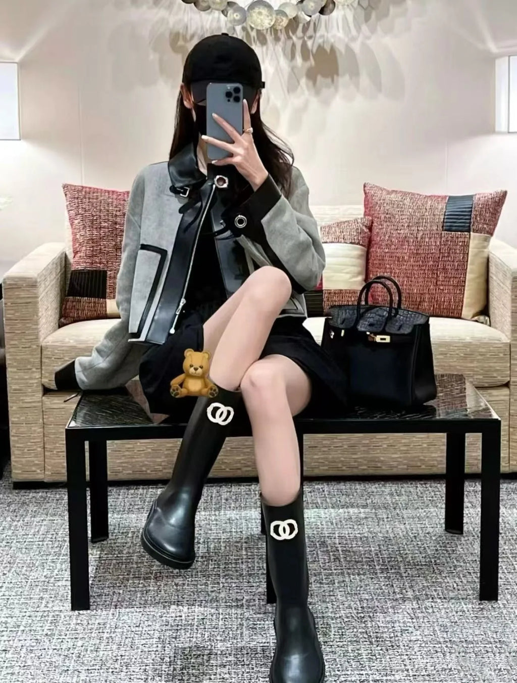 Chanel Bottes de pluie